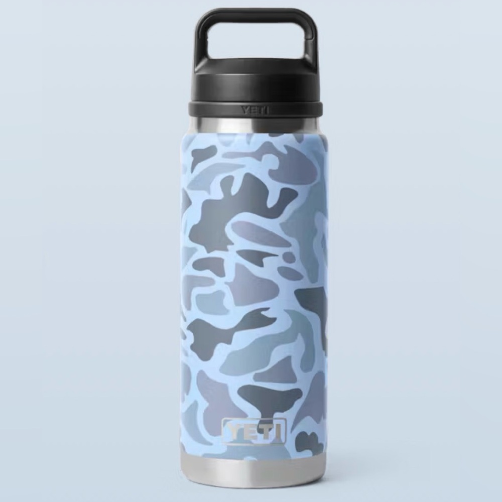 YETI Rambler 26oz Bottle in Blue Camo New! Hard to Find! - Picture 4 of 4